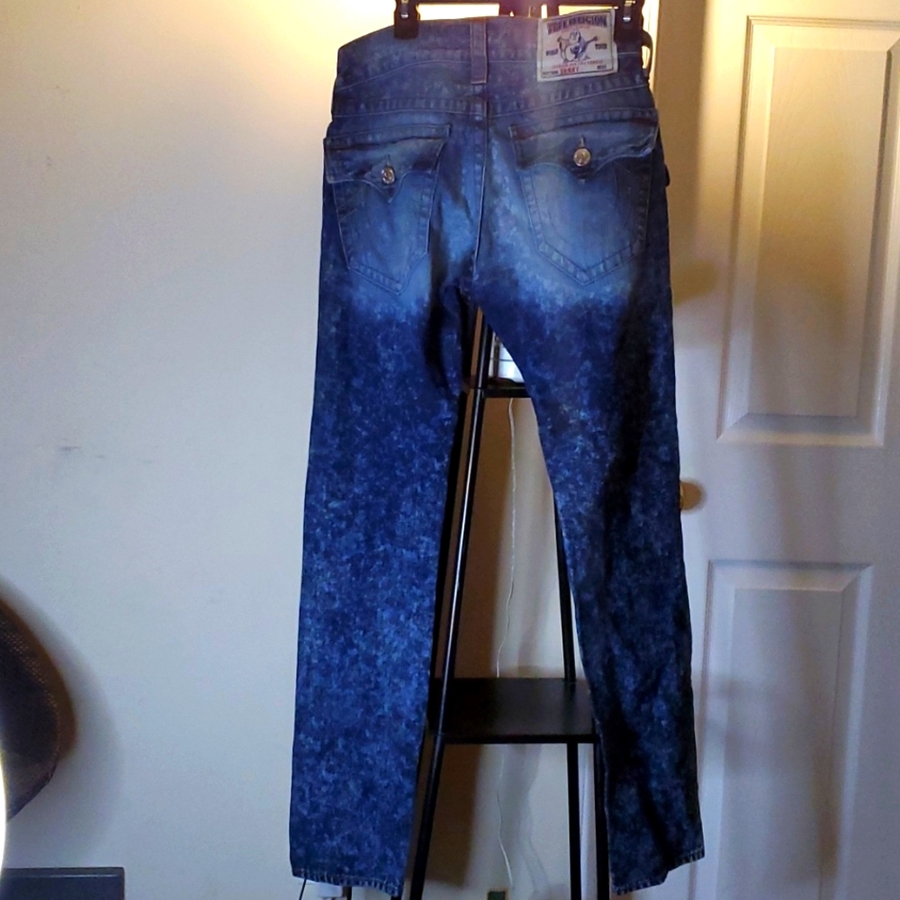 MEN'S TRUE RELIGION RICKY JEANS SZ 28 - Picture 3 of 5